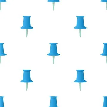 Pin pattern seamless vector Illustrazione stock