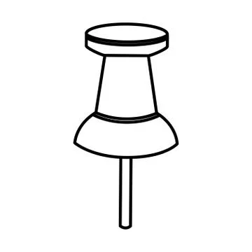 Pin pointer location icon Stock Illustration