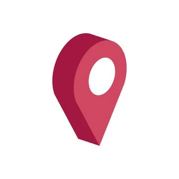 Pin pointer location Stock Illustration