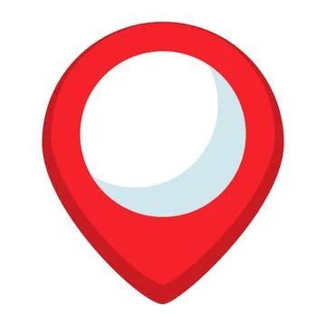 Pin pointer location Illustrazione stock