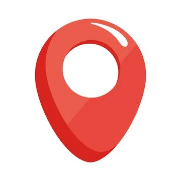 Pin pointer location Illustrazione stock