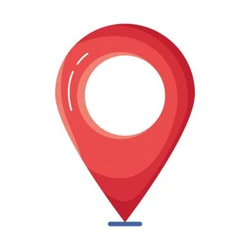 Pin pointer location Stock Illustration
