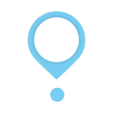 Pin pointer location mark icon 스톡 일러스트