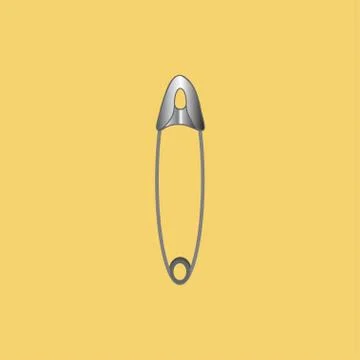 Pin, sewing Stock Illustration