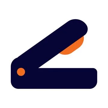 Pin, stapler, stationary, stapler tool icon Stock Illustration
