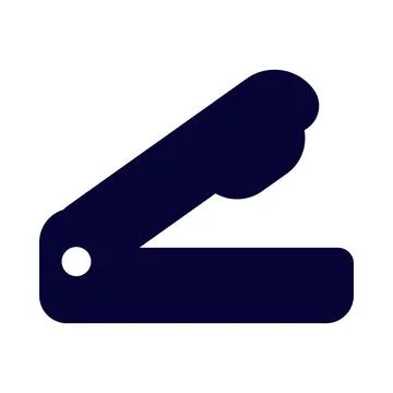 Pin, stapler, stationary, stapler tool icon Stock Illustration