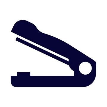 Pin, stapler, stationary, stapler tool icon Stock Illustration