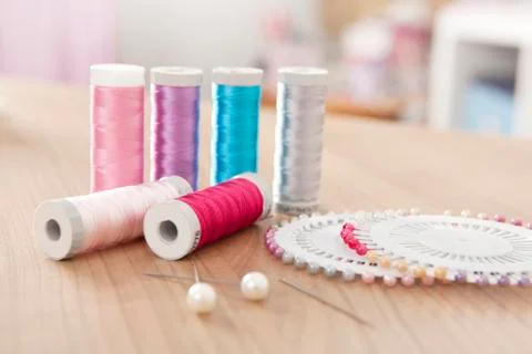 Pin yarn Stock Photos