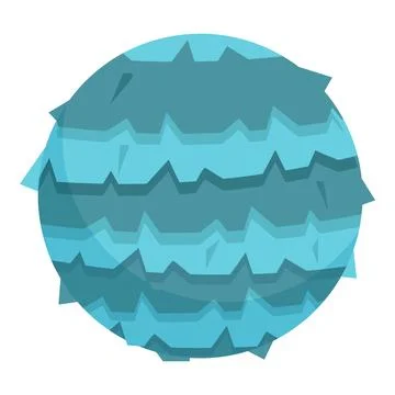 Pinata ball icon cartoon vector. Mexican party Illustrazione stock