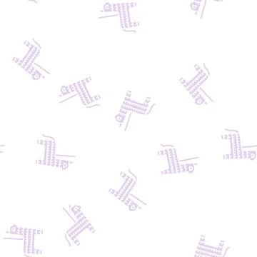 Pinata mexican glyph seamless pattern Stock Illustration