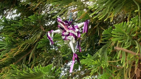 Pinata Mini Purple Stock Footage 83876712