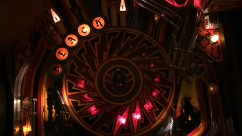 Pinball Arcade Shoots Stock Footage 111782631