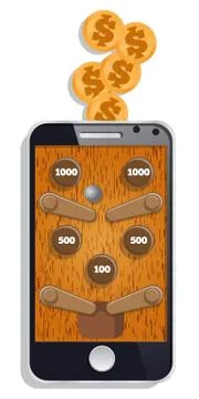 Pinball. Stock Illustration