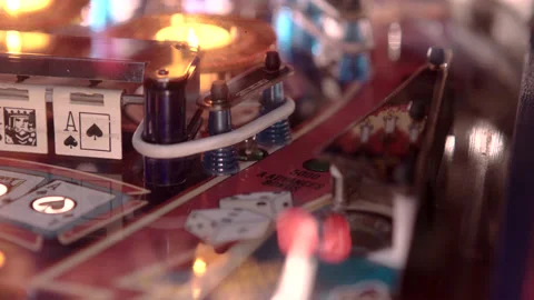 PINBALL MACHINE 03 Stock Footage 140985504