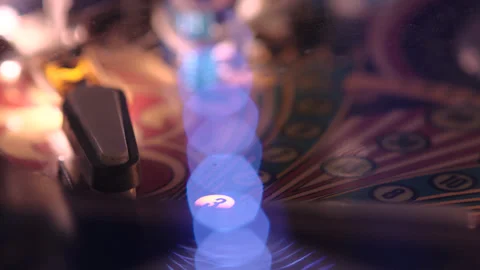 PINBALL MACHINE 05 Stock Footage 140986085