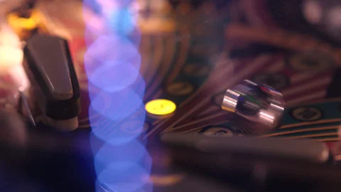 PINBALL MACHINE 06 Stock Footage 140985256