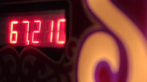 PINBALL MACHINE 08 Stock Footage 140985018