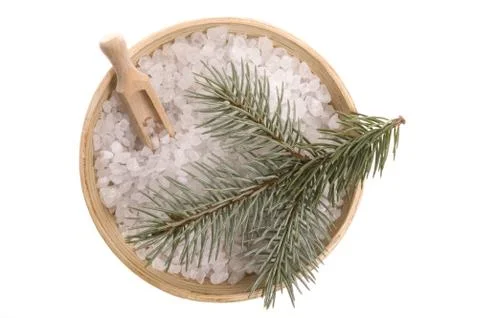 Pine bath items. alternative medicine Stock Photos