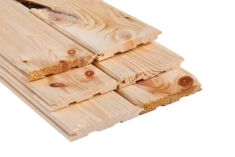 Pine board folded stack. Carpentry. Wood boards folded on each other. Stock Photos