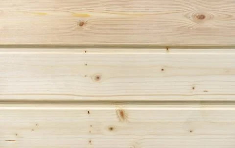 Pine boards. Background and texture of wooden boards. Stock Photos
