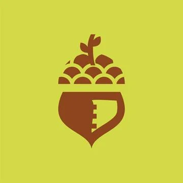 Pine Cone Icon Vector Illustration for Nature, Forest, Ecology and Organic .. Stock Illustration