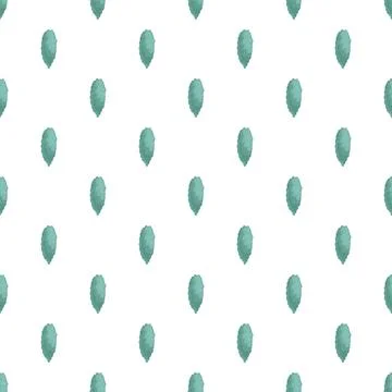 Pine cone seamless pattern on white background Stock Illustration