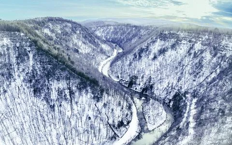 Pine Creek Gorge Stock Photos