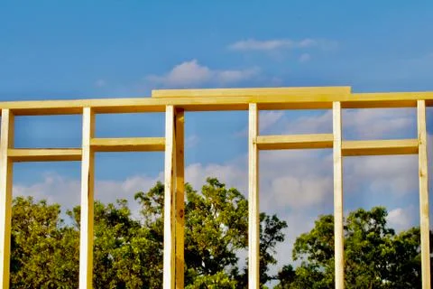 Pine framework Stock Photos