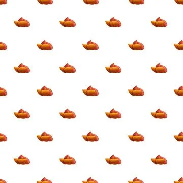 Pine nut pattern seamless vector Illustrazione stock