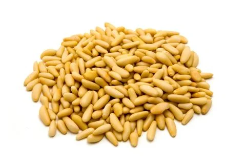 Pine nuts Stock Photos