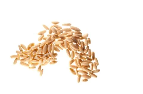 Pine nuts Foto stock