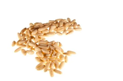 Pine nuts Foto stock