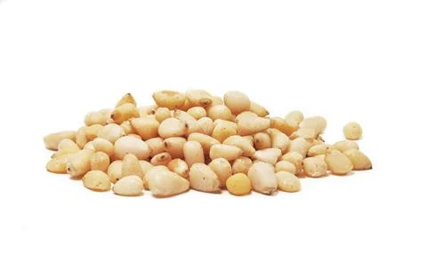 Pine nuts Stock Photos