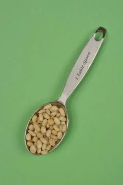 Pine nuts Stock Photos