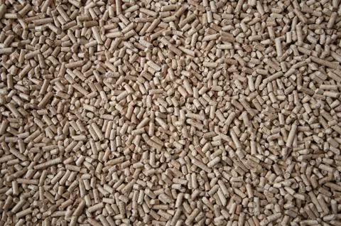 Pine pellets Stock Photos