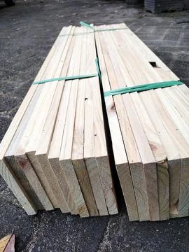 Pine plank 2 Stock Photos