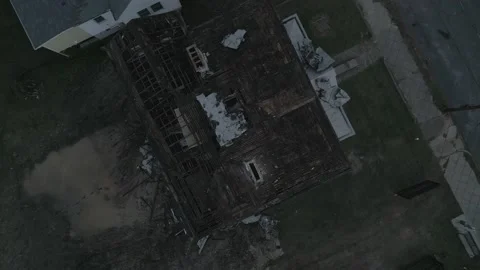 Pine Street Dead House 05 Video stock 223532176