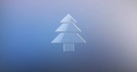 Pine Tree Glass Video stock 67262386