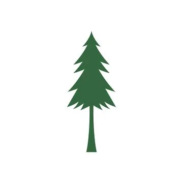 Pine tree icon 스톡 일러스트