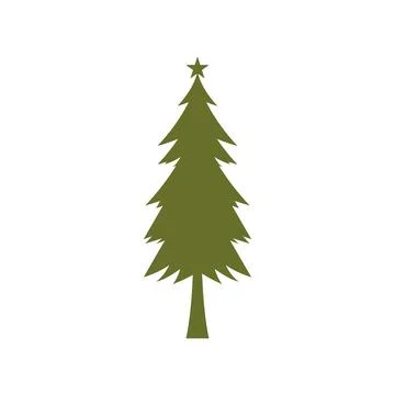Pine tree illustration Stock-Illustration