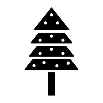 Pine tree Vector Icon Design Illustration Stock Illustration