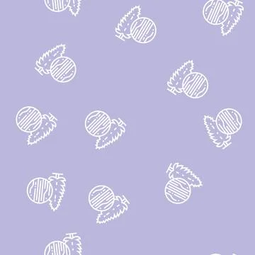 Pine wood line seamless pattern Stock Illustration