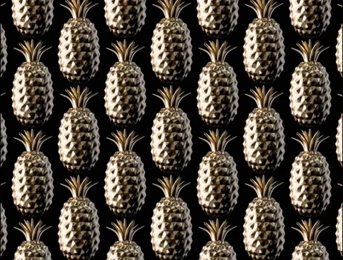 Pineapple 2 PATTERN 動画素材 209193738