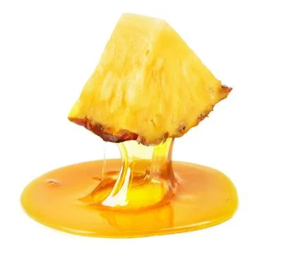 Pineapple and honey Stock Photos