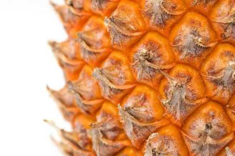 Pineapple as a background. macro Stock Photos