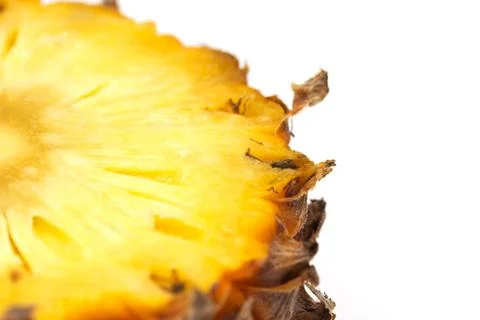 Pineapple as a background. macro Stock Photos