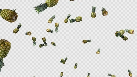 Pineapple Blast Stock Footage 269763423
