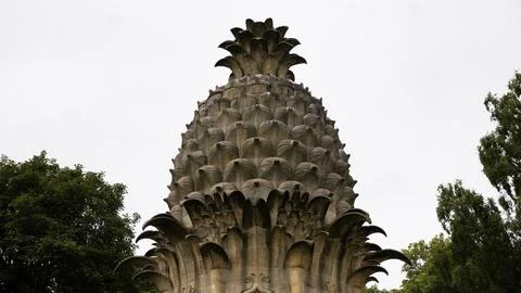 The Pineapple Building Close up Stock Photos