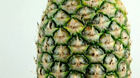 Pineapple close loop HD Video stock 735098