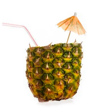 Pineapple cup Stock Photos
